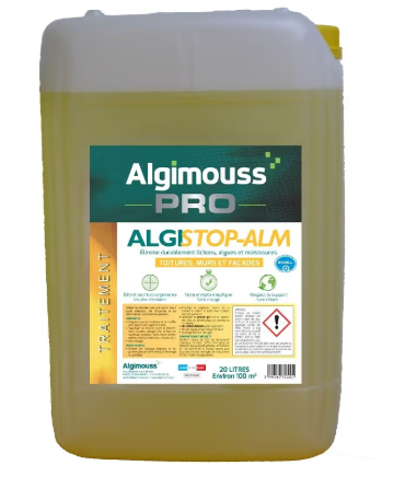 ALGISTOP ALM 20 L - Traitement curatif et préventif toiture, mur et façade AGZ000719237